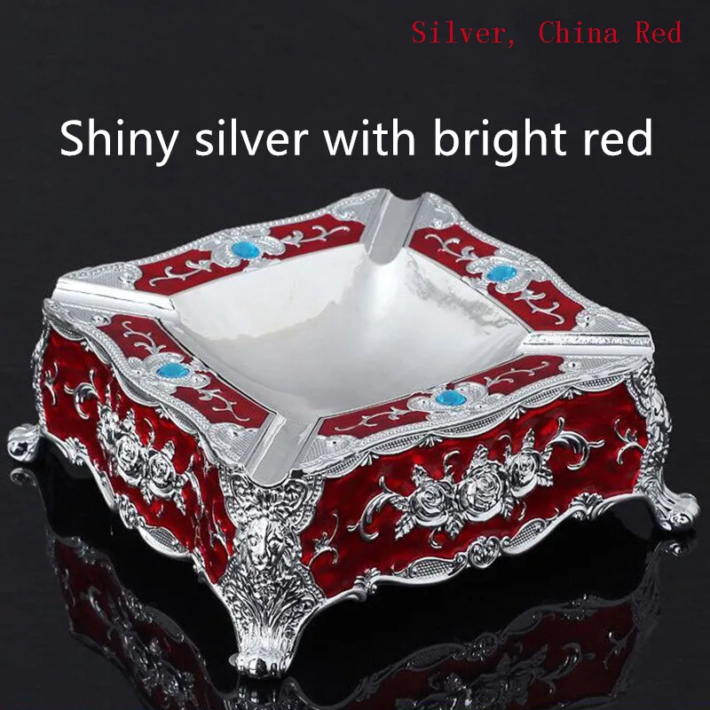 Пепельница керамическая из нержавеющей стали для гостиной креативная