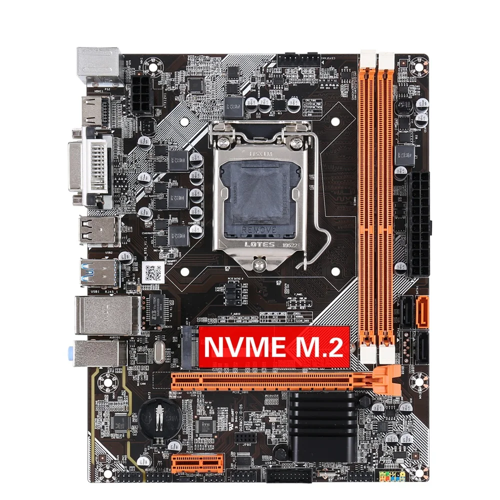 

B75 desktop motherboard M.2 LGA 1155 for i3 i5 i7 CPU support ddr3 memory