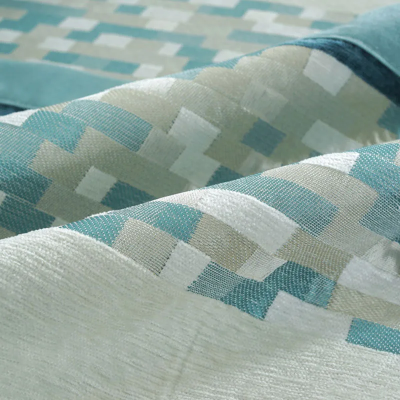 Новый Полосатый 1 шт уплотненный тканевый чехол для дивана из синели жаккардовое