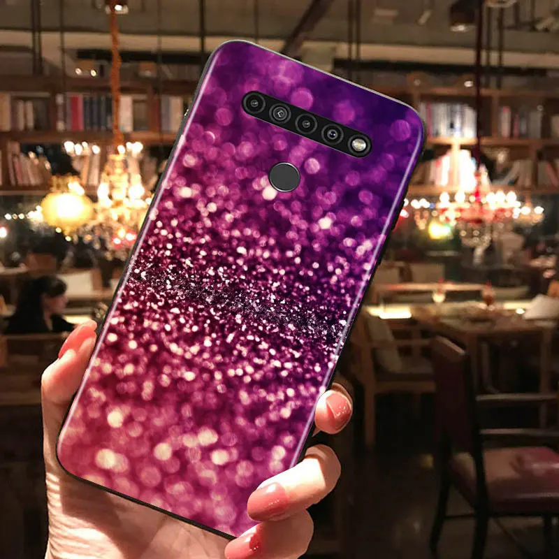 

Colorful Fashion for LG G8 G8S G8X V30 V35 V40 V50 V60 ThinQ Q60 K40 K50 K30 K41 K51 K61 K71 K22 Black Phone Case