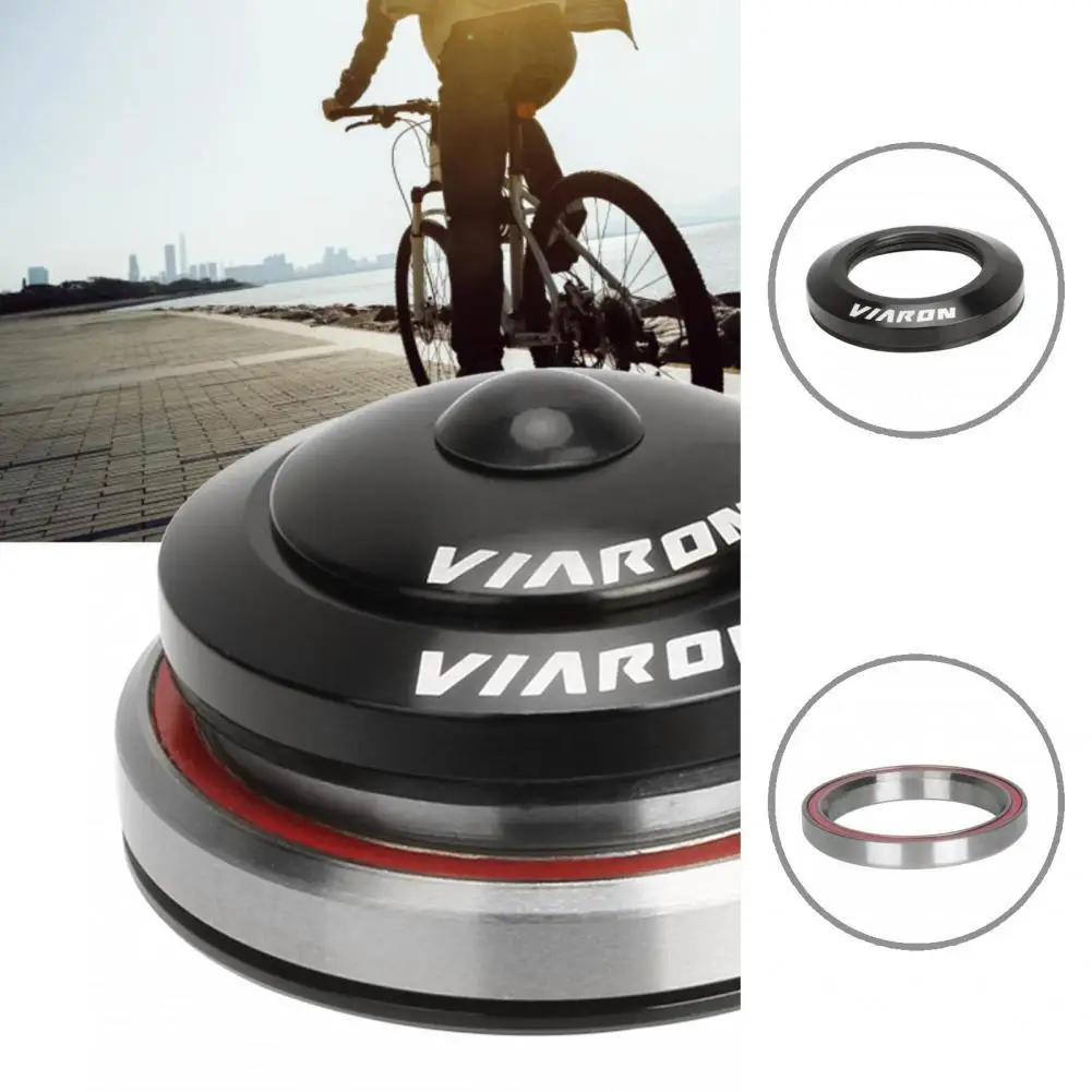 

Portable Double Bearings Tapered Tube Bicycle Headset Aluminum Alloy MTB Bearing Headset Double Bearings for MTB