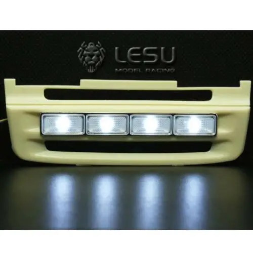 

1/14 LESU RC Parts Front LED Light Bulb Tractor Truck Model TAMIYA Scania R620 R470 TH02338-SMT5