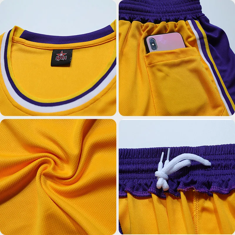 

Adult Kids Basketball Jersey Los Angeles Lakers Basketball Shirt Basketball Jersey Lebron James Jersey Kobe Bryant