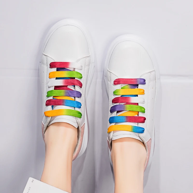 

Women Sneakers Fashion Breathble Vulcanized Shoes Women Pu Leather Platform Shoes Women Air Cushion White Ladies Casual Shoes