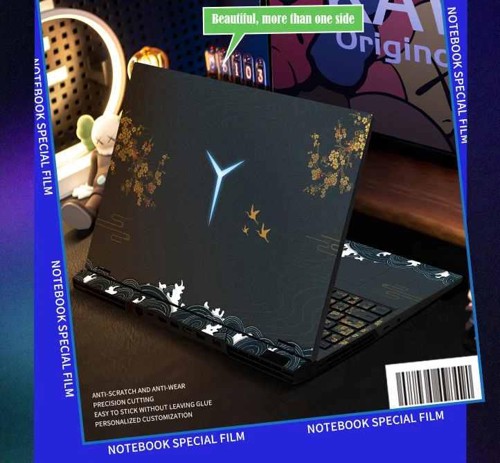 

Color film Laptop Sticker Skin Cover for 2021 Lenovo Legion 7 16"/ 2021 Legion 5 Pro 16" Gen6/ 2021 Legion Slim 7 7i 15" Gen5