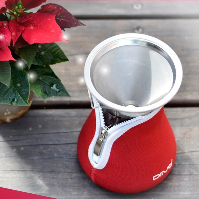 Термостойкий стеклянный кофейник с фильтром из нержавеющей стали 600 мл|Фильтры