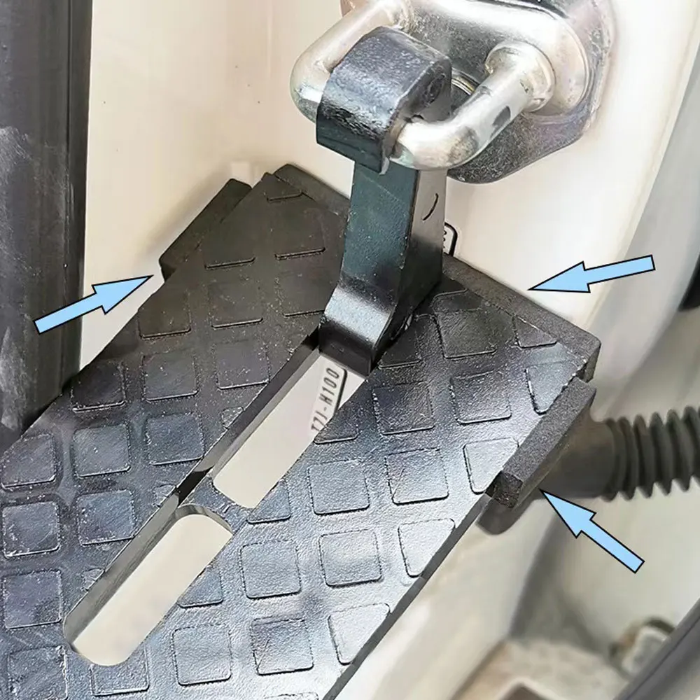 Складная Автомобильная багажная стойка на крышу ступенчатая дверь