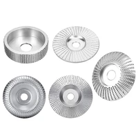 5pcs bore 16mm wood grinding polishing wheel rotary disc sanding wood carving tool abrasive disc tools for angle grinder