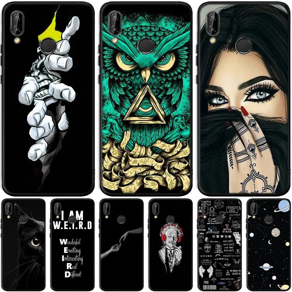 Чехол YIKS для Huawei P30 P20 P10 P9 P8 Lite 2017 Mate 10 20 Pro Y5 Y6 Y7 Y9 Prime P Smart Plus 2019 мягкий силиконовый