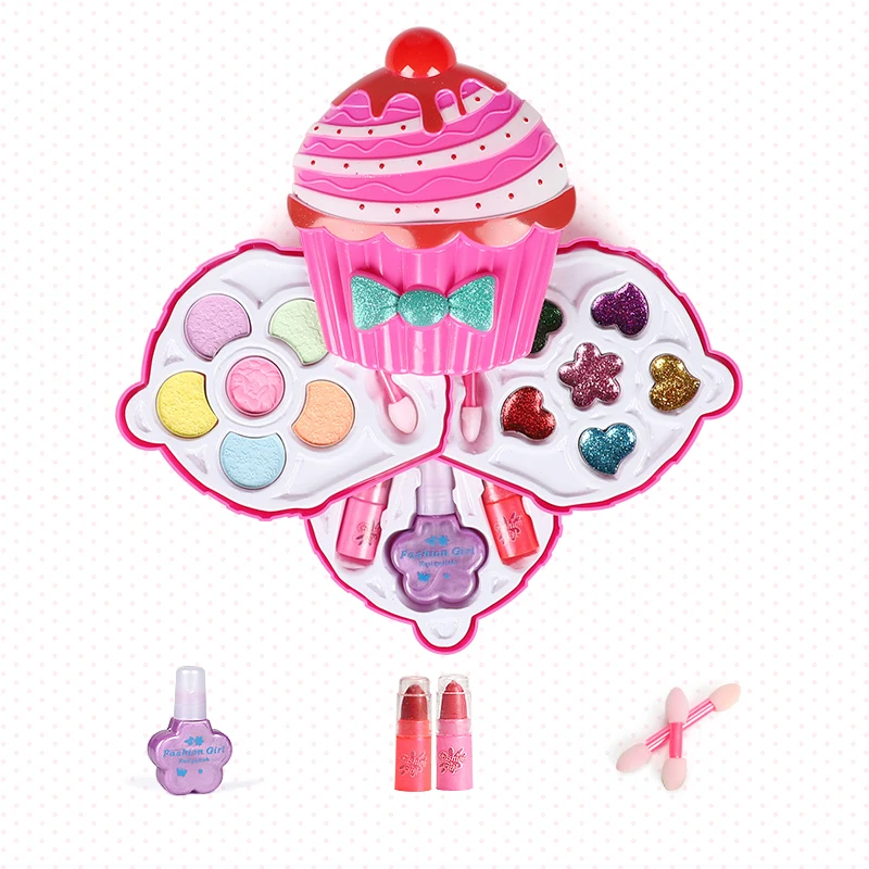 Juguetes de belleza y moda комплект детской палитры для макияжа игра имитационная ролевая