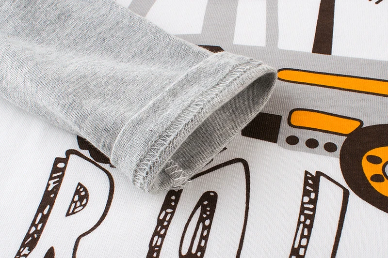 Новинка одежда из 100% хлопка для мальчиков детские футболки с мультяшным рисунком