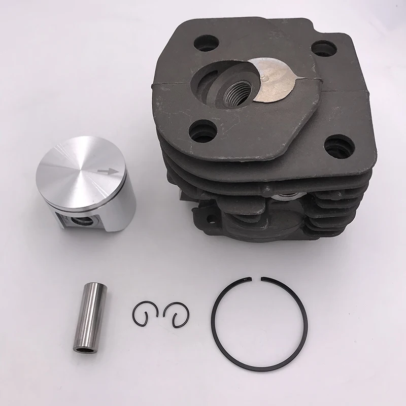 HUNDURE 47 мм комплект поршней головки цилиндра для HUSQVARNA 359 357 XP 357XP Запчасти двигателя