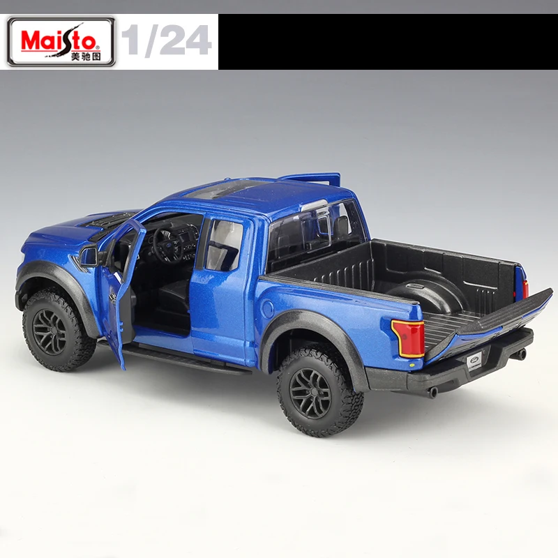 Модель автомобиля Maisto 1:24 2017 Ford F-150 Raptor пикап имитация статического электричества