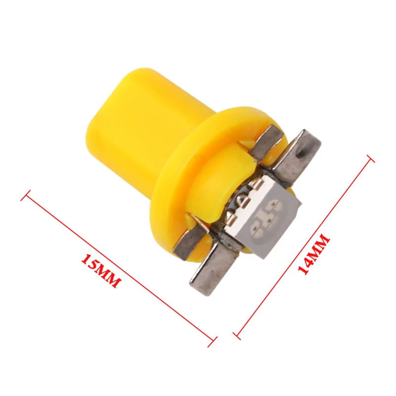 10 шт. T5 B8.5D 509T B8.5 Smd светодиодные лампы автомобиля манометр Speedo Dash Авто приборная