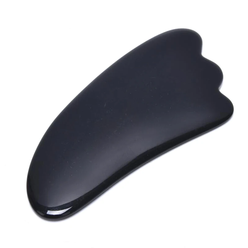 

Natural Resin Jade Gua Sha Board Acupuncture Massage Face Lifting Stone Guasha Scraping Facial Massage