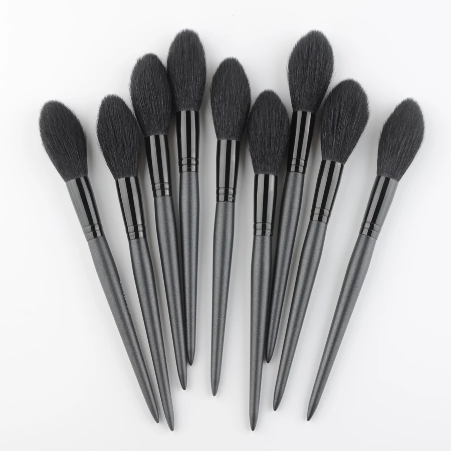 Chichodo 1pc Highlight blusher blushing makeup brush Professional Make up brushes Buffing High quality goat hair | Красота и здоровье