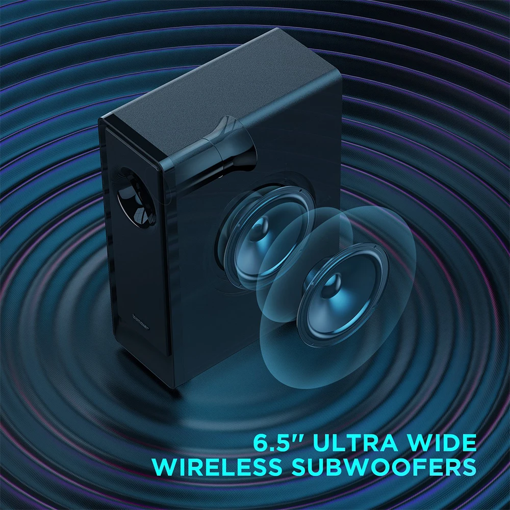Звуковая панель BOMAKER 2.1ch для телевизора динамик кинотеатра домашнего Bluetooth Dolby 3D