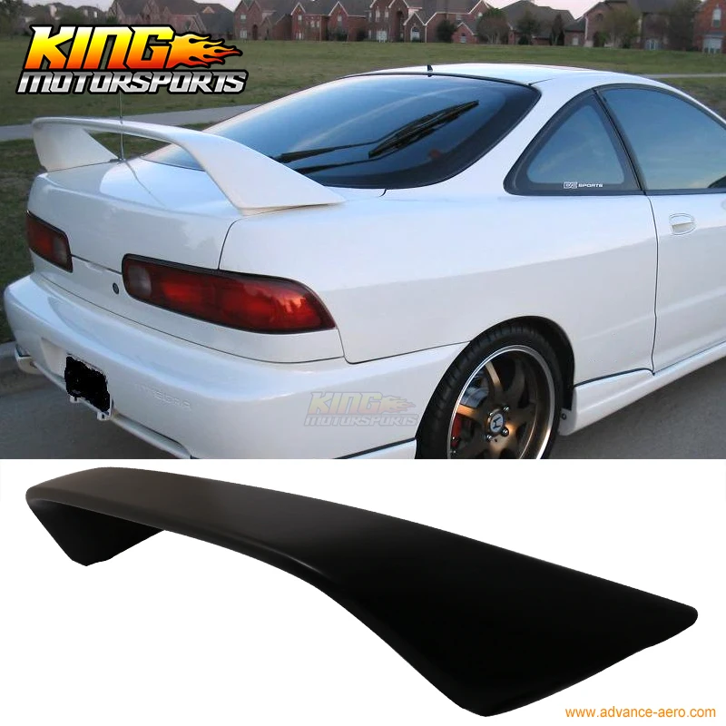 Подходит для 94 01 Acura Integra DB DC2 3DR хэтчбек Тип R багажник спойлер крыльев ABS|trunk spoiler