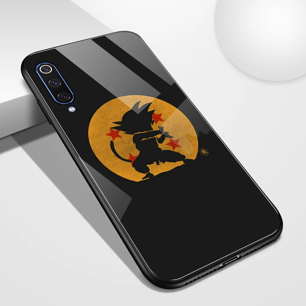 Аниме чехол для redmi K20 pro стеклянная задняя крышка goku note 7 Чехол Xiaomi mi 5 5S 6 6x Note Max 3 play