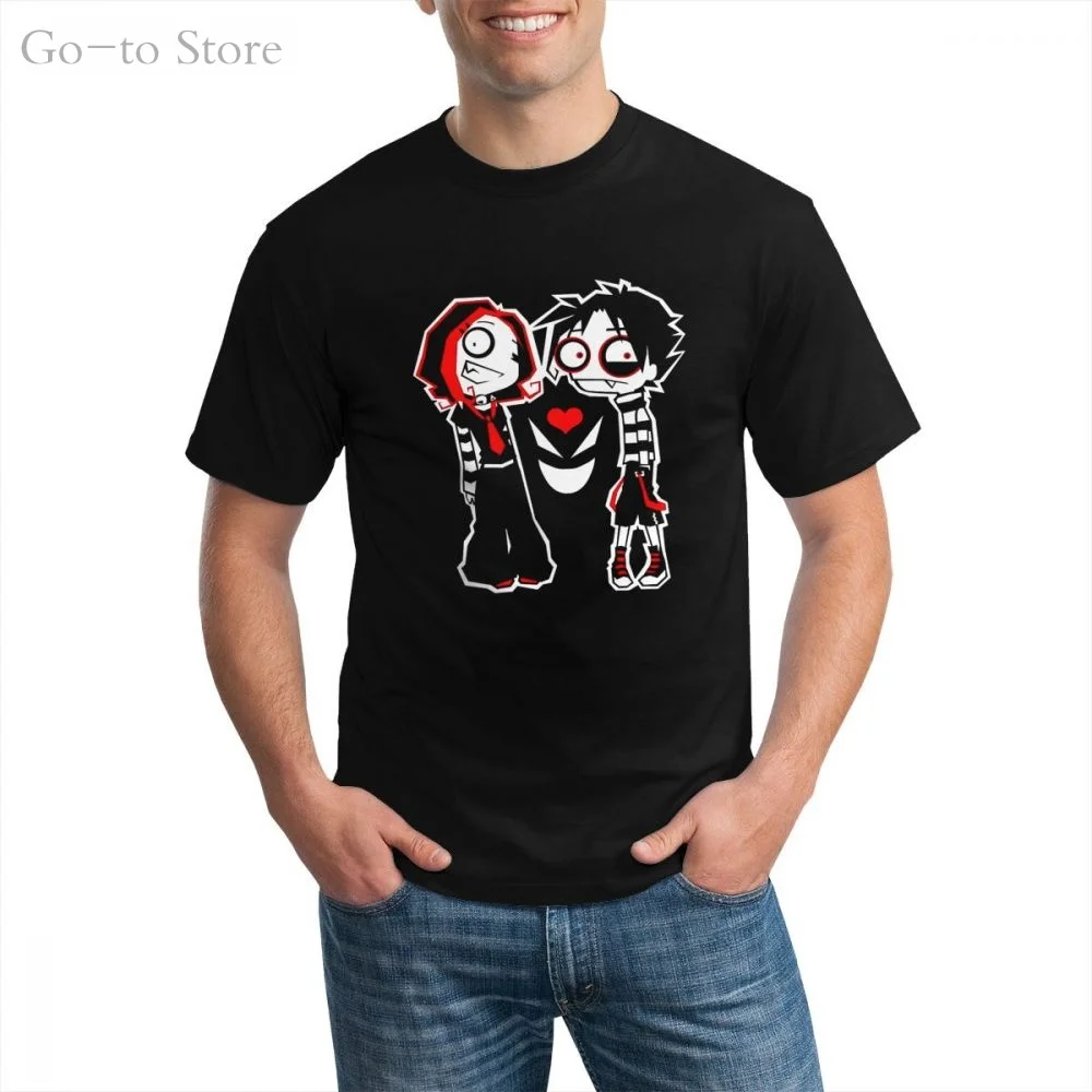 

The fashion leisure Emo Cartoon 100% cotton t-shirt 2020 graphic t shirts man