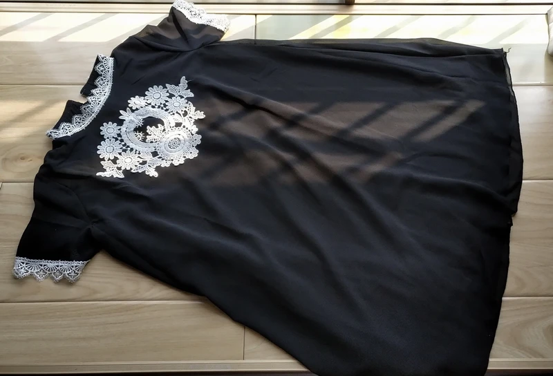 Princess Girls Dress Teenage Girl Black Chiffon Flare Sleeve Sequined Kids Party Clothes Size 8 10 12 14 15 years | Детская одежда и