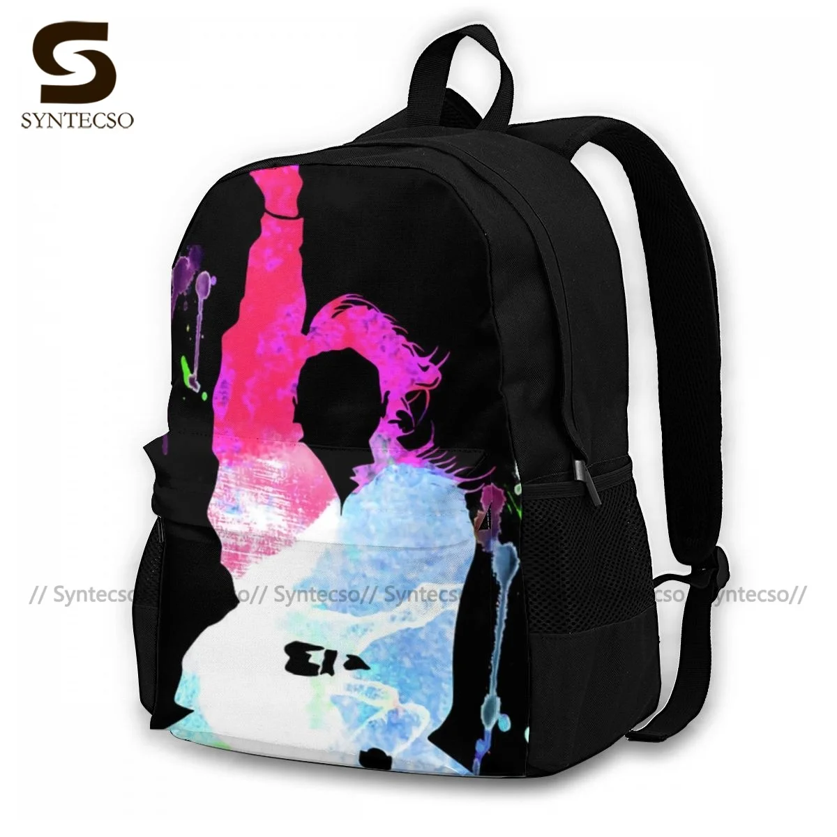 

Janet Backpacks Funny Polyester Picnic Backpack Girl Breathable Bags