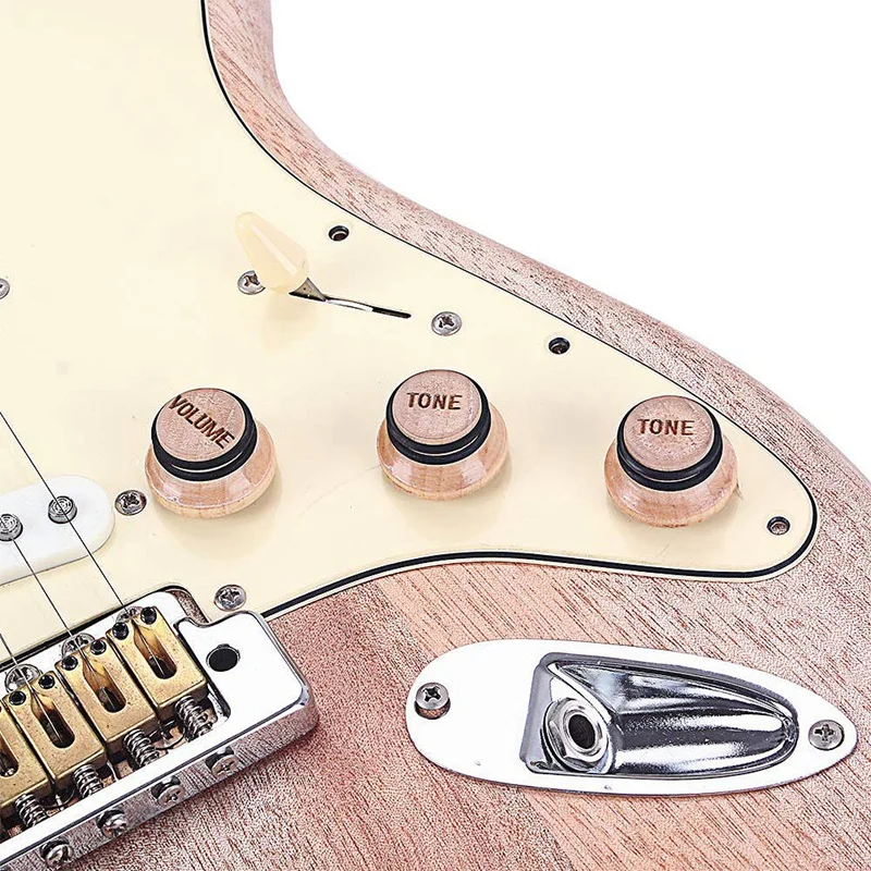 3 шт. Гитарные ручки в винтажном стиле противоскользящая деревянная ручка