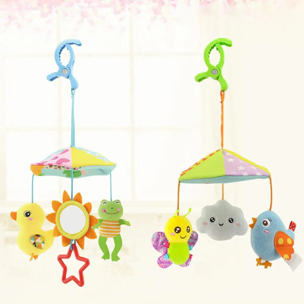 Baby Toys Mobile Stroller Plush Dolls Toy Bed Wind Rattles Crib Hanging Bells for Newbrons | Игрушки и хобби