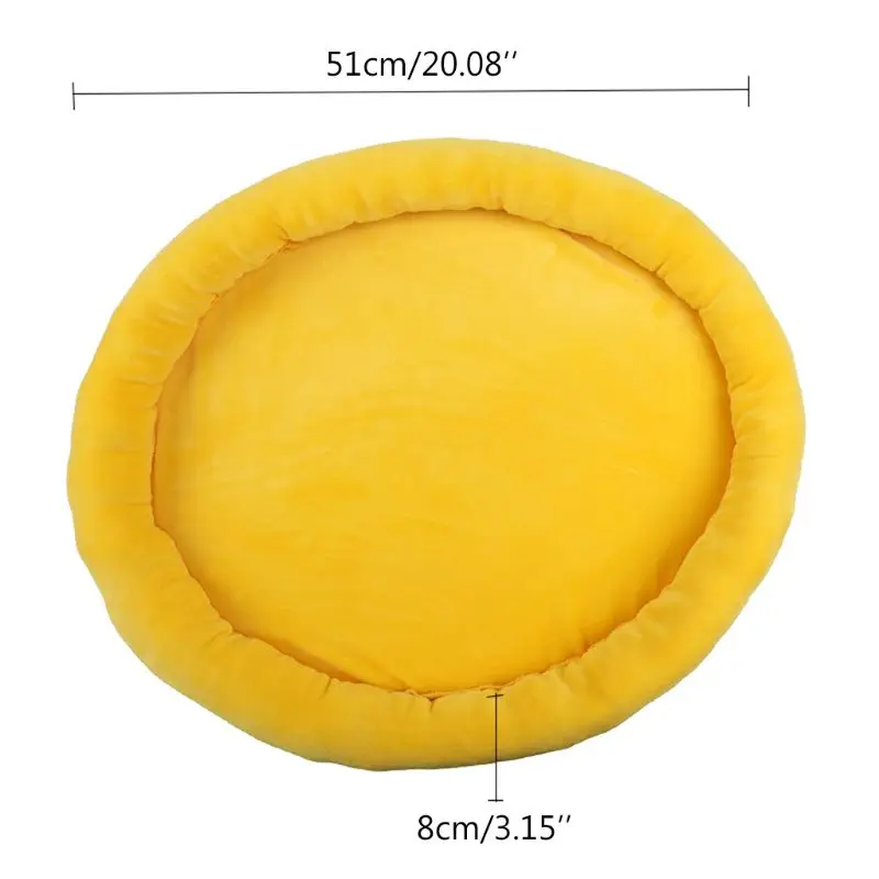 

Dog Snuffle Mat Pizza Shape Sniffing Pad Training Slow Feeding Mat Puzzle Toys