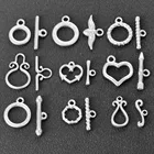 5 компл.лот, оптовая продажа, застежки из нержавеющей стали, модные разъемы для самостоятельного изготовления браслетов, ожерелий, ювелирных изделий, аксессуары