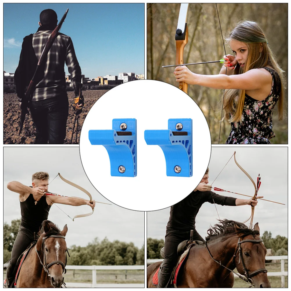 

2 Pairs Bow Holder for Recurve Bow Traditional Bow Bow Archery Stand