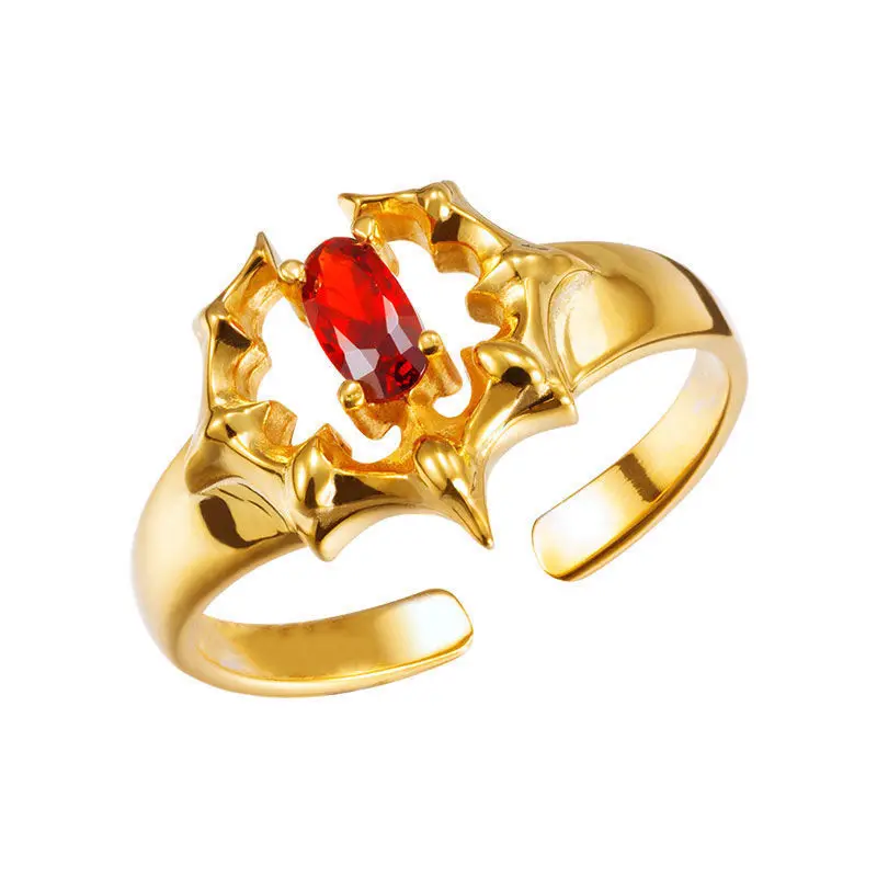 Кольцо из серебра 925 пробы с аниме-надписью Fate Apocrypha FGO Karna | Тематическая одежда и