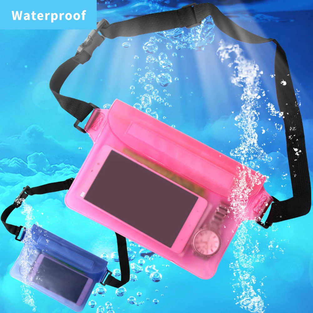 Водонепроницаемая сумка для дайвинга флип чехол на плечо подводного плавания