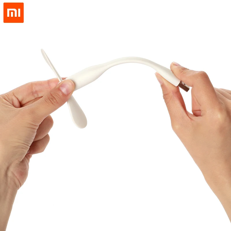 Оригинальный USB вентилятор Xiaomi Mijia гибкий портативный мини-вентилятор для