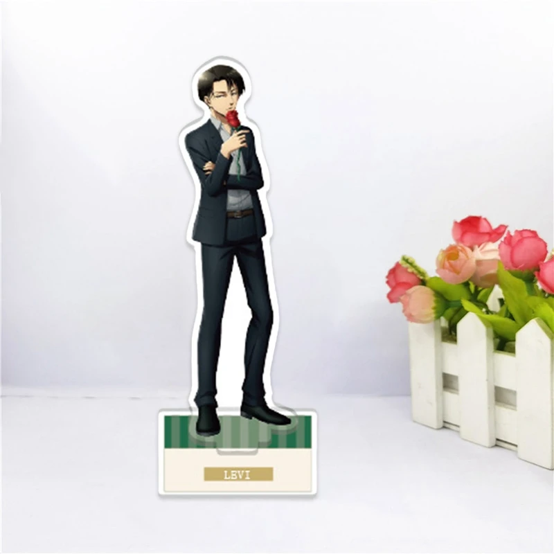 Акриловая подставка для аниме атака на Титанов | Канцтовары офиса и дома