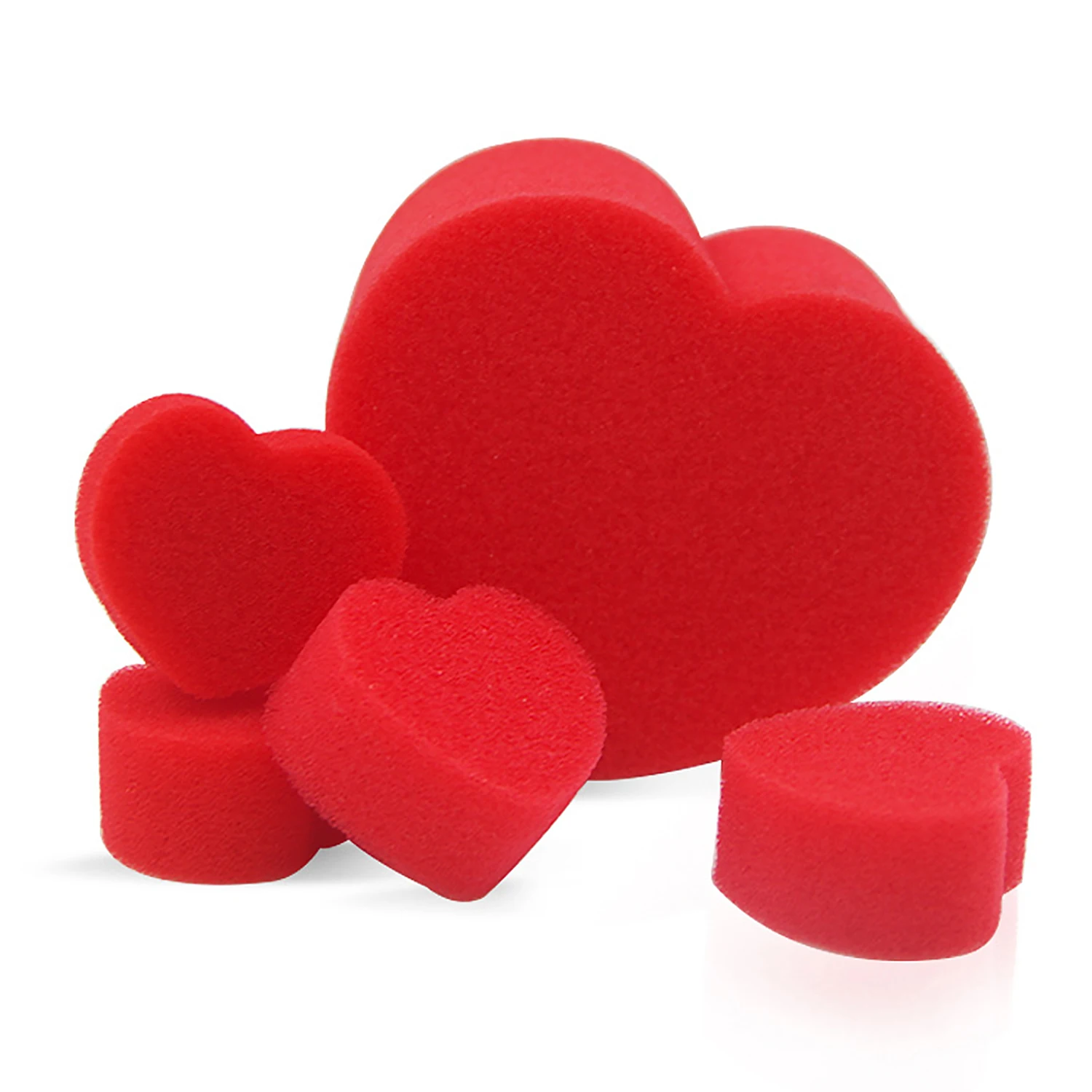 5pcs Magic Sponge Ball Red Heart Love Balls Illusion Tools Street Close-up Stage Finger Trick Props Toy | Игрушки и хобби