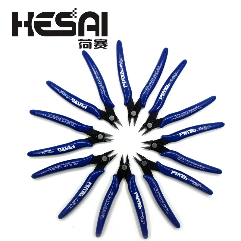 10 шт. Американский Платон 170 желаемое зажим DIY Электронные диагональные кусачки