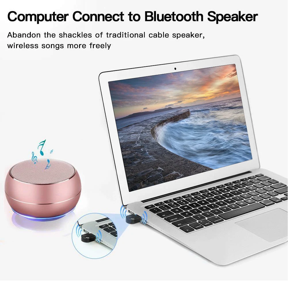 Bluetooth адаптер стерео динамик беспроводной портативный ресивер CSR 4 2 аудио