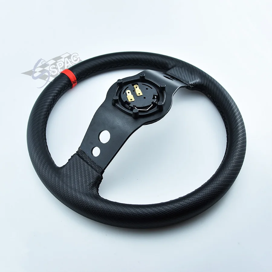 Рулевое колесо с двумя круглыми отверстиями 330 мм для универсального автомобиля