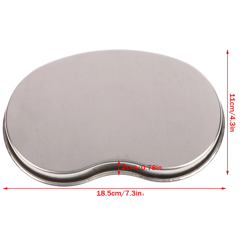 

Stainless Steel Tattoo Tray Plate Tool for Implement Medical Spa Nail Dental