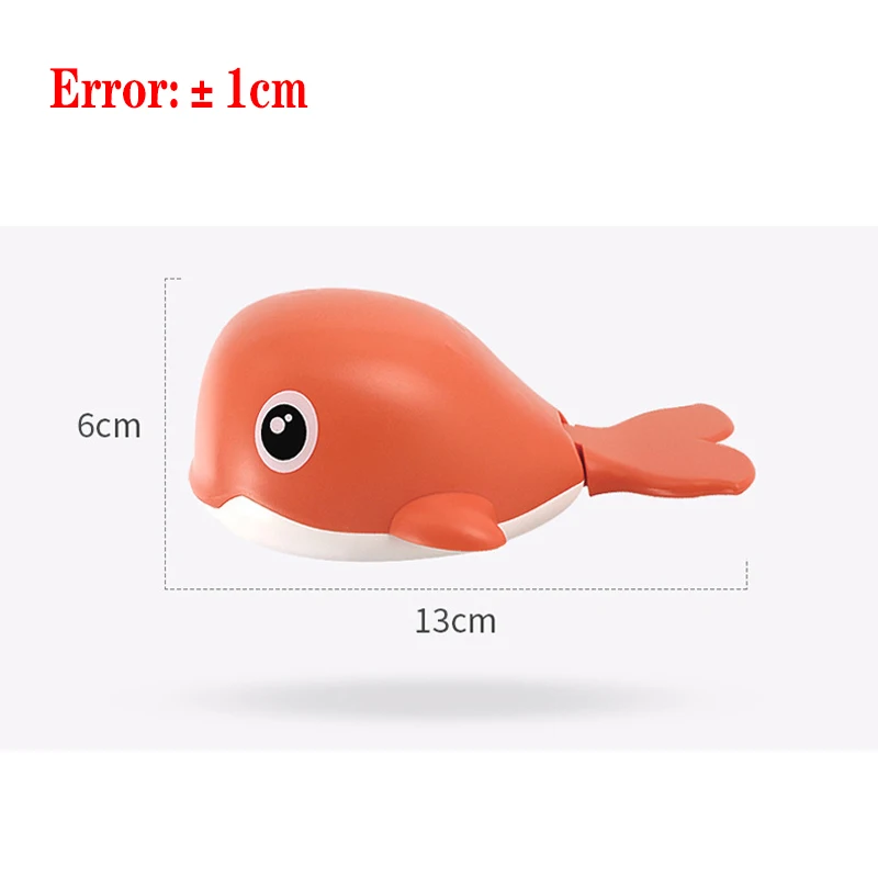 Детская пляжная игрушка для ванны мультяшное животное заводная плавающая КИТ