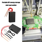 Мини точечный сварочный аппарат сделай сам, 6 передач, точечная сварка для 18650 литиевой батареи, регулируемый сварочный аппарат с никелевым листом, сварочный инструмент