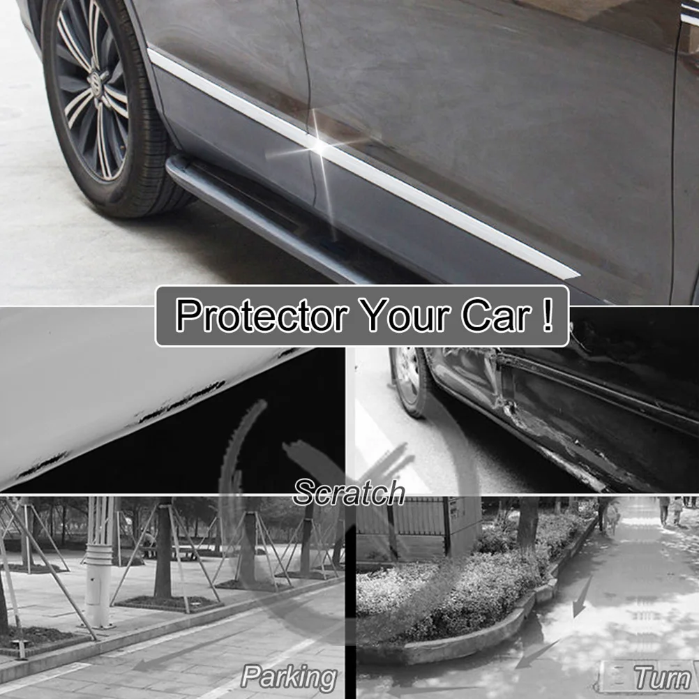 Универсальная хромированная накладка 35/17 дюймов для боковой двери Toyota Hilux Honda C RV VW