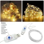 Светодиодная гирлянсветильник, 510 м, 50100 светодиодов, USB, светильник режимов, сказочные гирлянды, уличное освещение, лампы для украшения свадьбы, вечеринки, Рождества, праздника