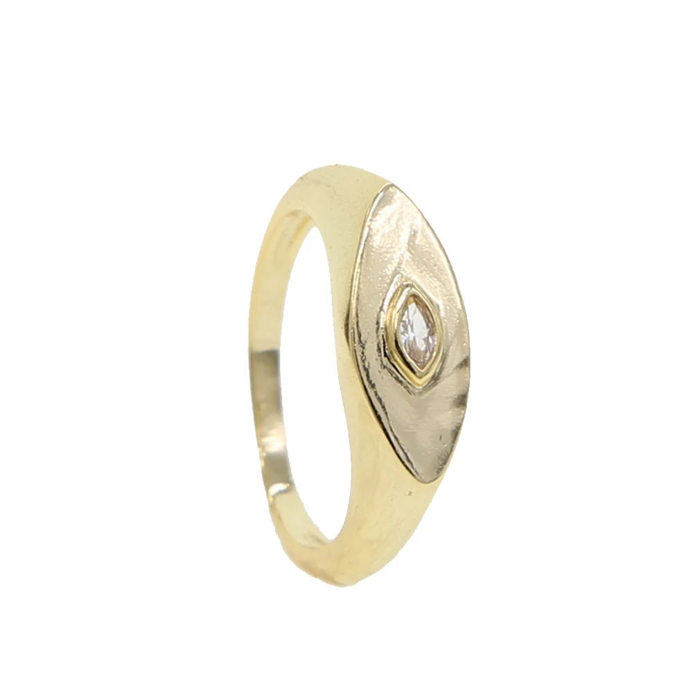 Акция Женские Геометрические кольца высшее качество цвет золото стандартные