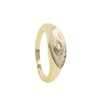 Акция, Женские Геометрические кольца, высшее качество, цвет золото, стандартные кольца, размер США, модное, нежное, потрясающее, простое кольцо