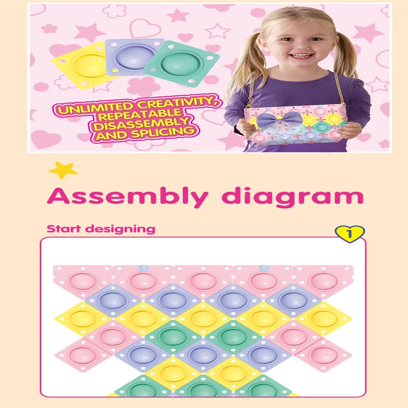 Супер Новое поступление Симпатичный розовый кошелек для принцессы своими руками