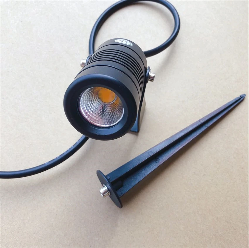 220 В 110 уличный светодиодный светильник для сада лужайки 3W 5 Вт 7 CREE ландшафтный