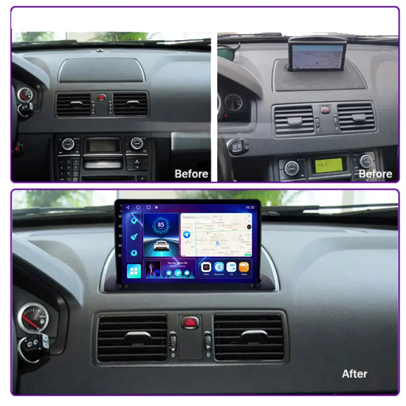 $127.49 Android 10.0 Car Radio Video Player For Volvo XC90 2004-2014 Auto GPS Stereo Navigation DSP OBD 4G 8G 128G Carplay No 2 din DVD