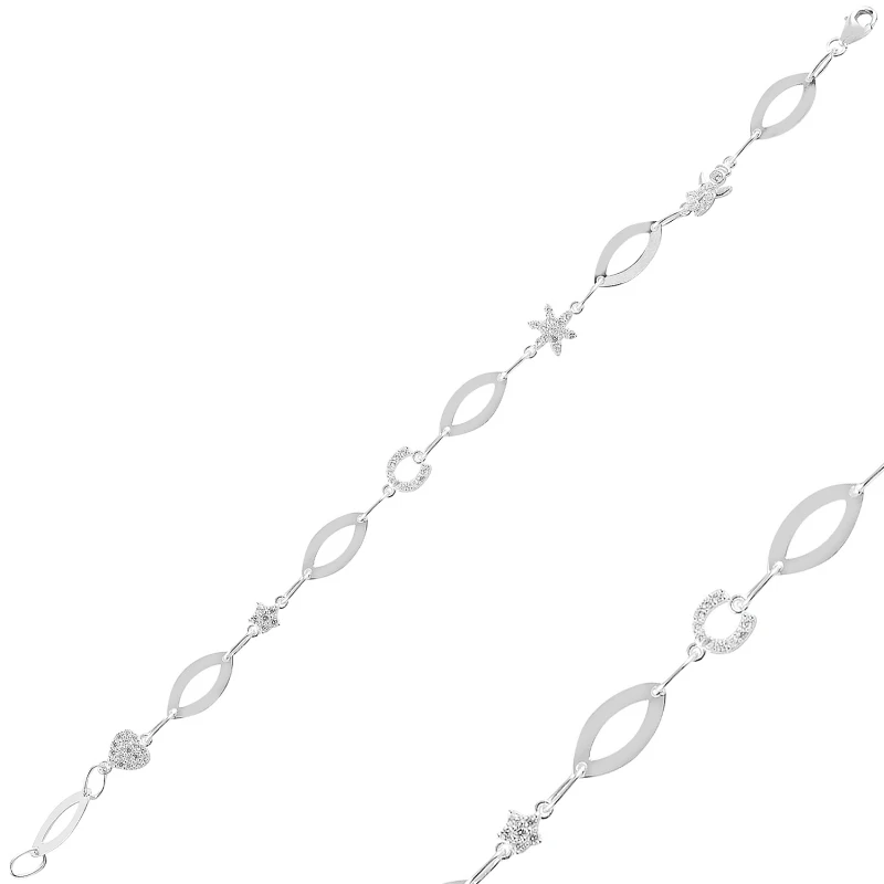 

Серебряный браслет Silverlina из циркония